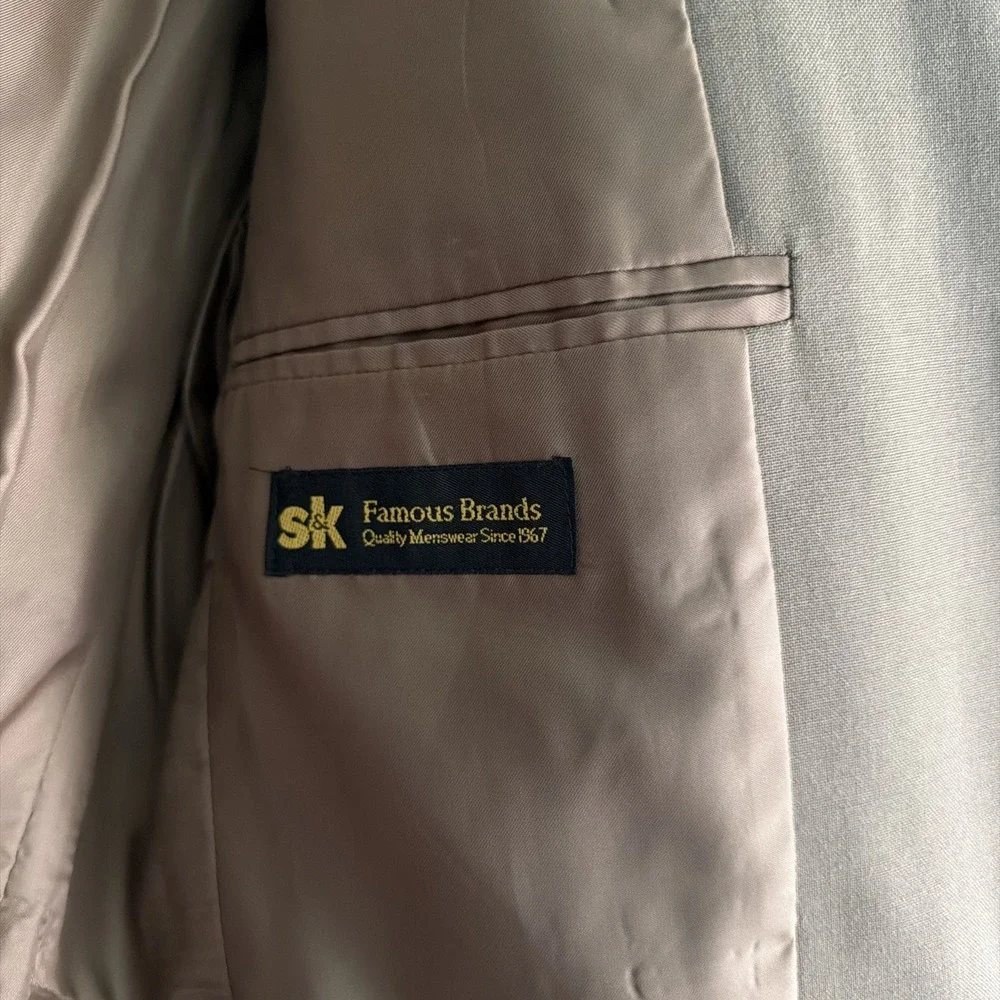 Kilburne & Finch olive green Blazer - men size 36R